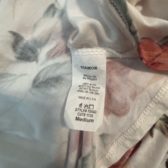 Chic White Floral High Low Dress Size Medium - Picture 4 of 4